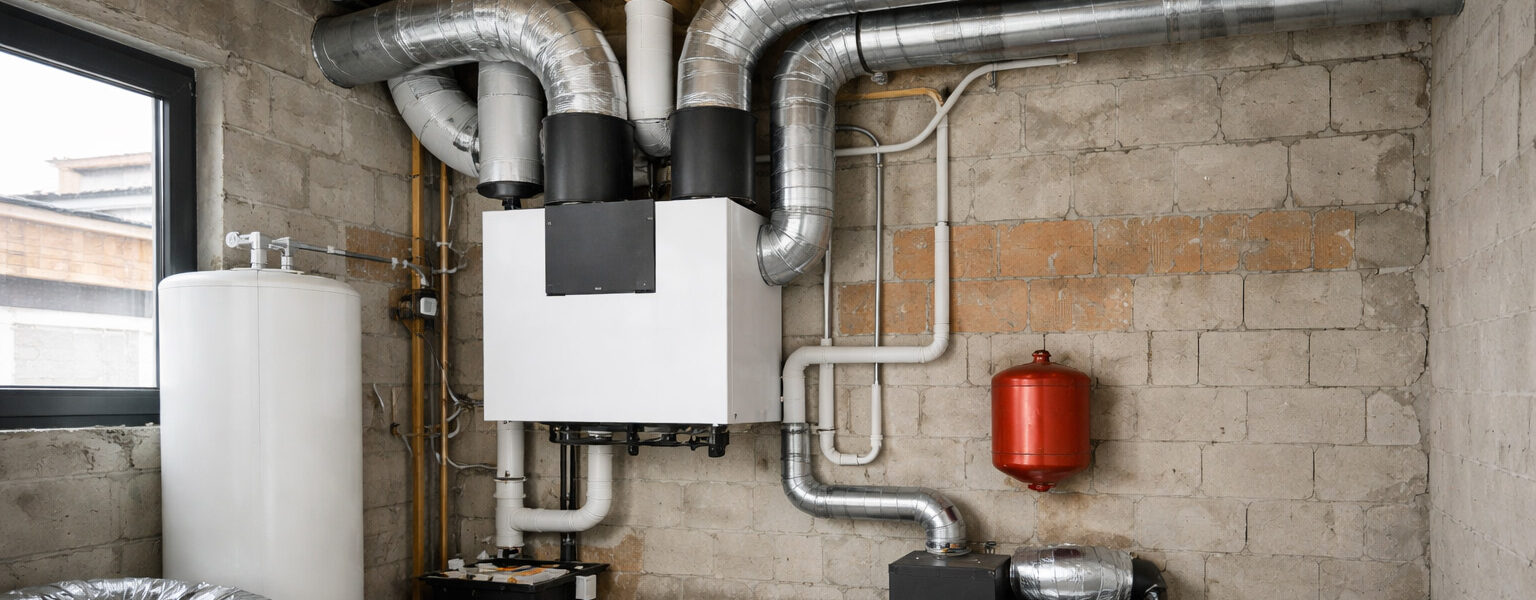 instalacja wentylacji mechanicznej z odzyskiem ciepła w domu jednorodzinnym