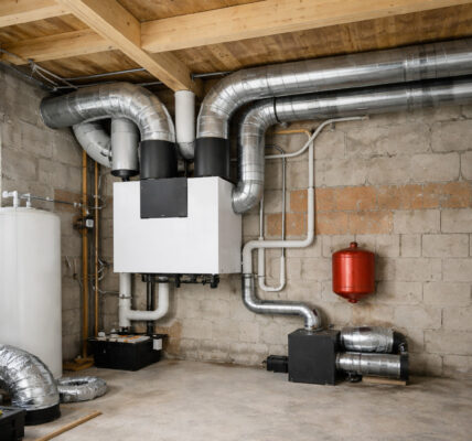 instalacja wentylacji mechanicznej z odzyskiem ciepła w domu jednorodzinnym